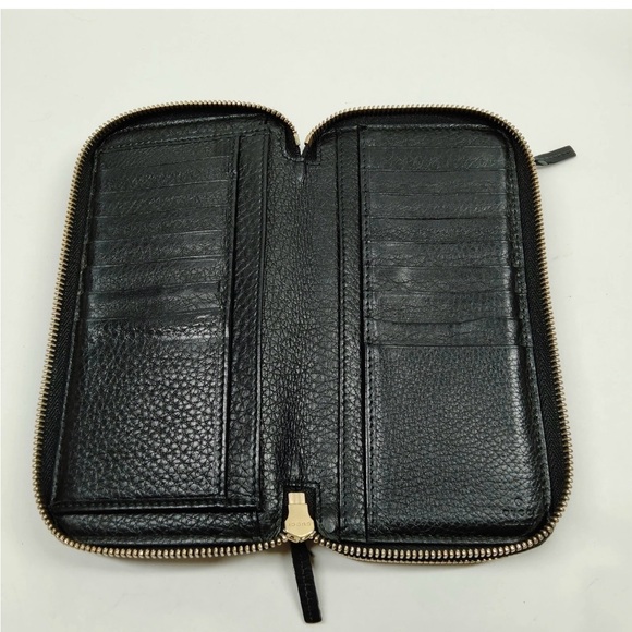 Gucci Black SoHo Leather Double Zip Wallet - Picture 4 of 9